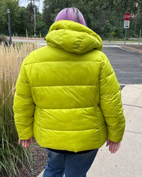 Technical Down Jacket | Lime