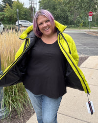 Technical Down Jacket | Lime