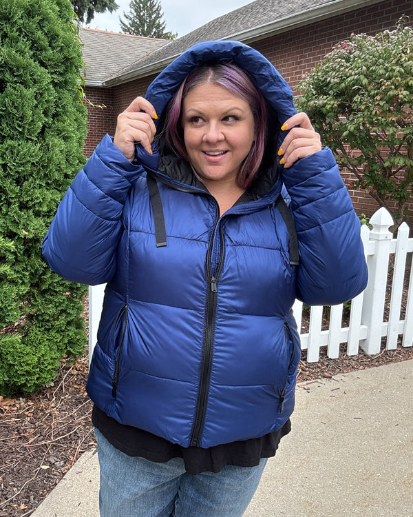 Technical Down Jacket | Blue