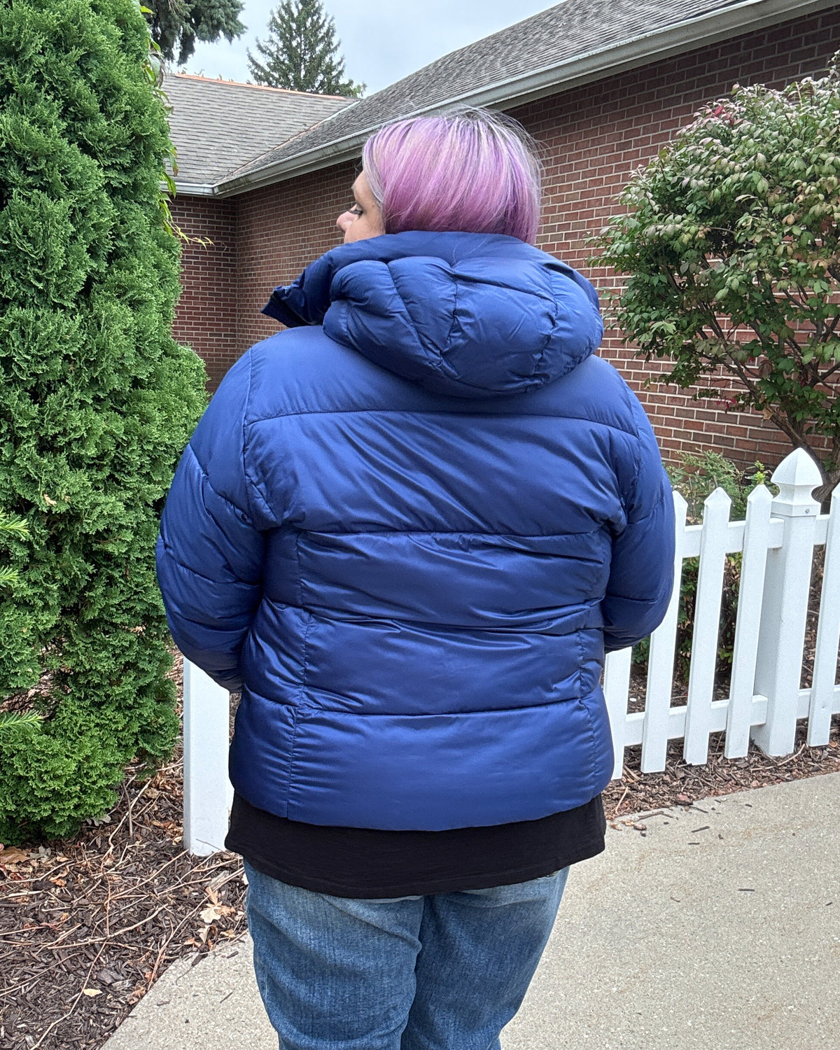 Technical Down Jacket | Blue