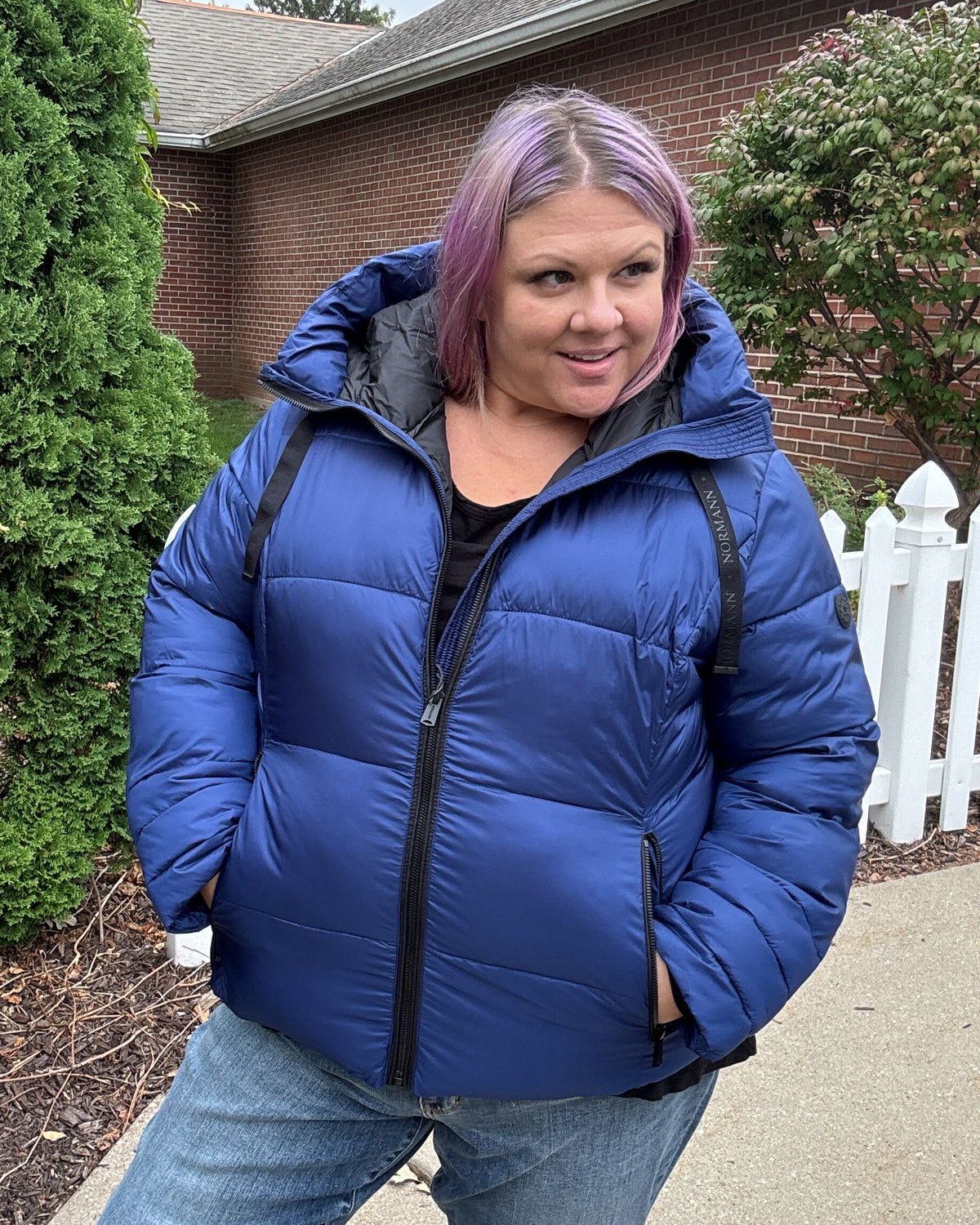 Technical Down Jacket | Blue