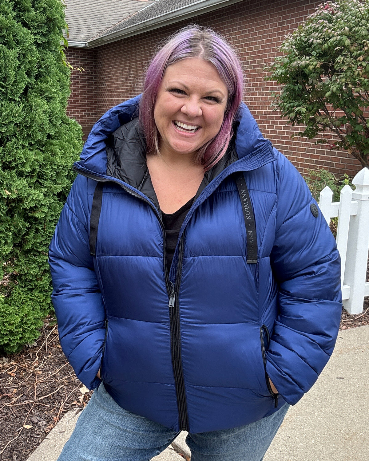 Technical Down Jacket | Blue