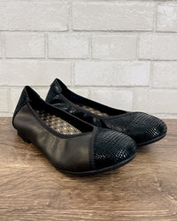 Nairobi Ballet in Black Lizard - Wide Width!
