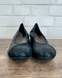 Nairobi Ballet in Black Lizard - Wide Width!