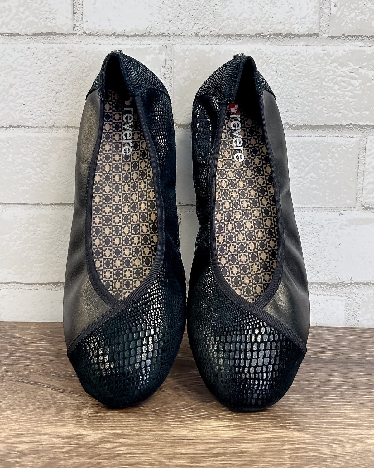 Nairobi Ballet in Black Lizard - Wide Width!