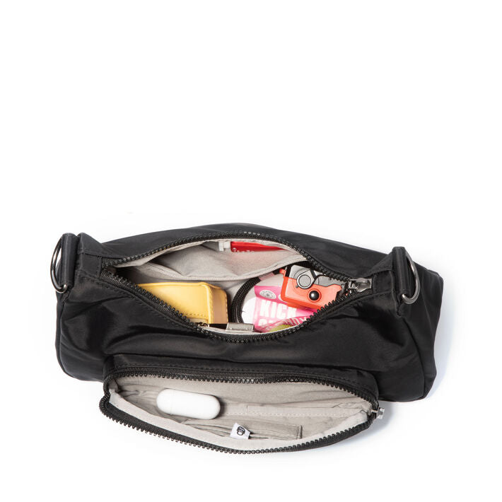 Savannah Crossbody | Black Twill