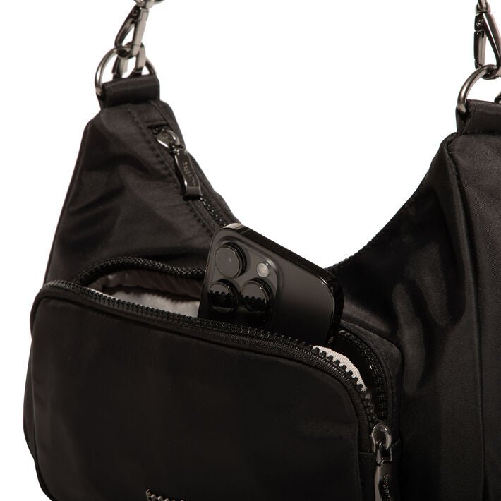 Savannah Crossbody | Black Twill