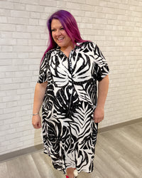 Ulma Dress | Black & White