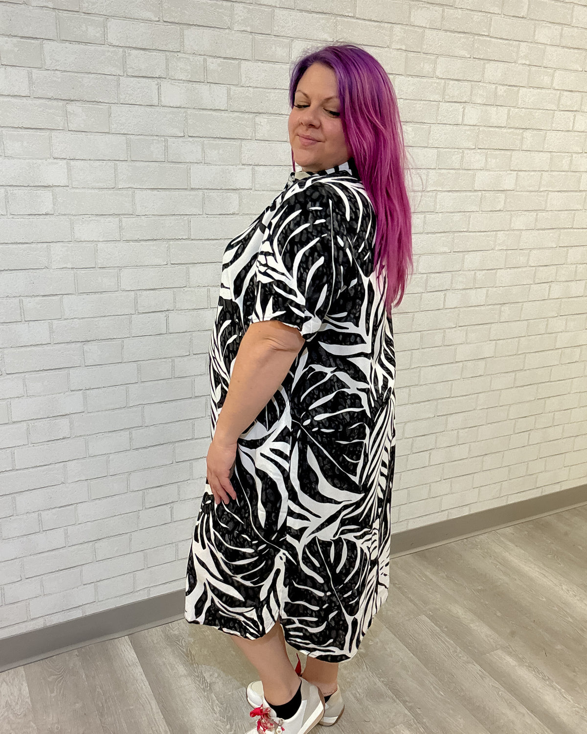 Ulma Dress | Black & White