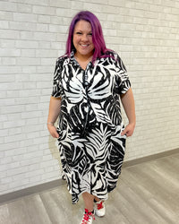 Ulma Dress | Black & White