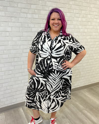 Ulma Dress | Black & White