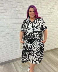 Ulma Dress | Black & White