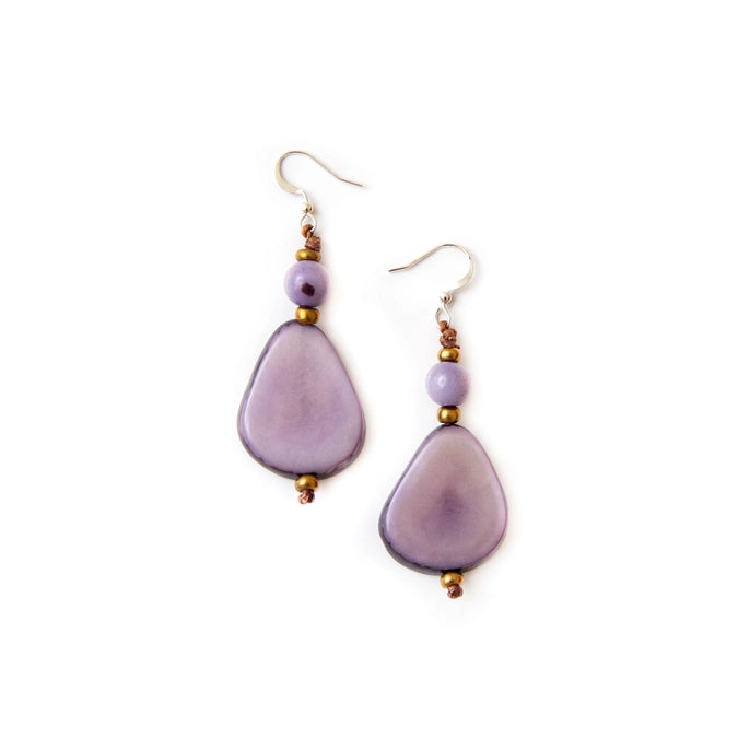 Alma Earrings | Lavender