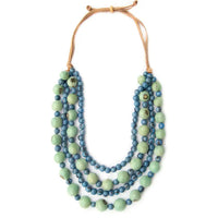Molly Necklace | Celeste/Biscayne Bay