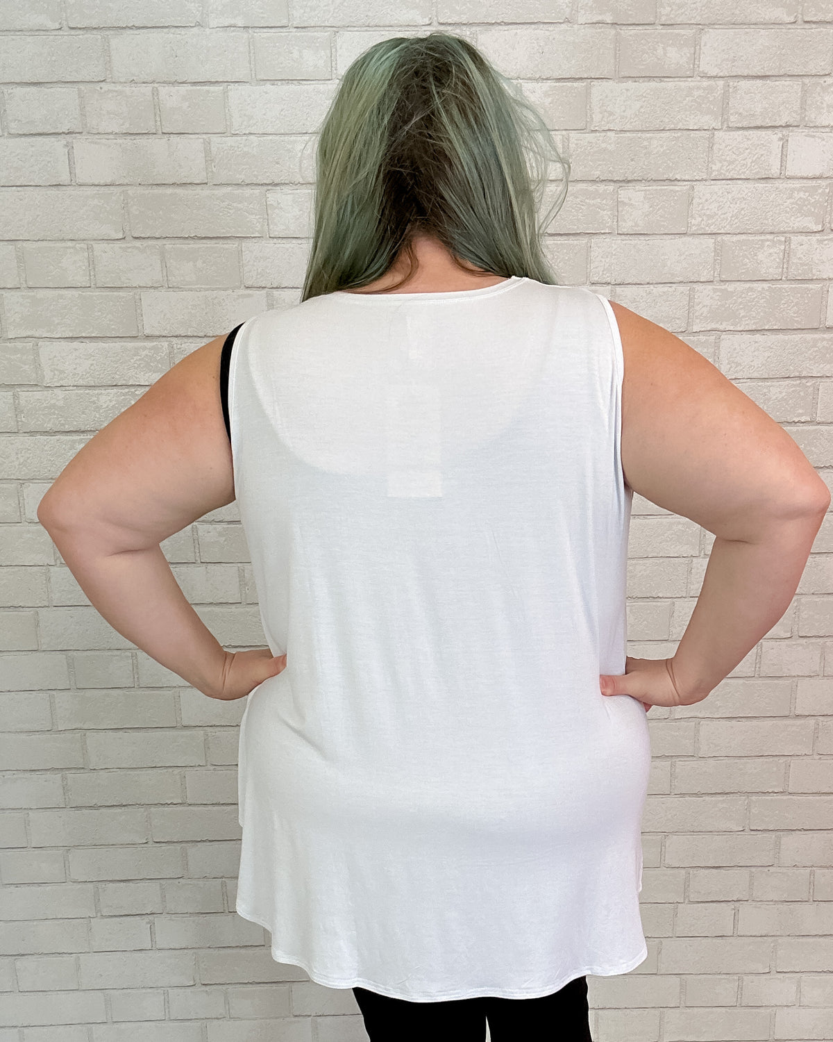 Jazz Bamboo Tank | White