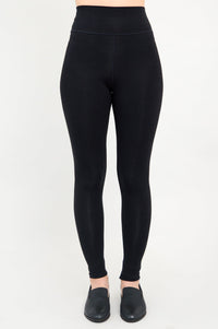 Dixie Bamboo Fleece Leggings | Black