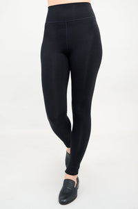 Dixie Bamboo Fleece Leggings | Black