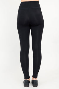 Dixie Bamboo Fleece Leggings | Black