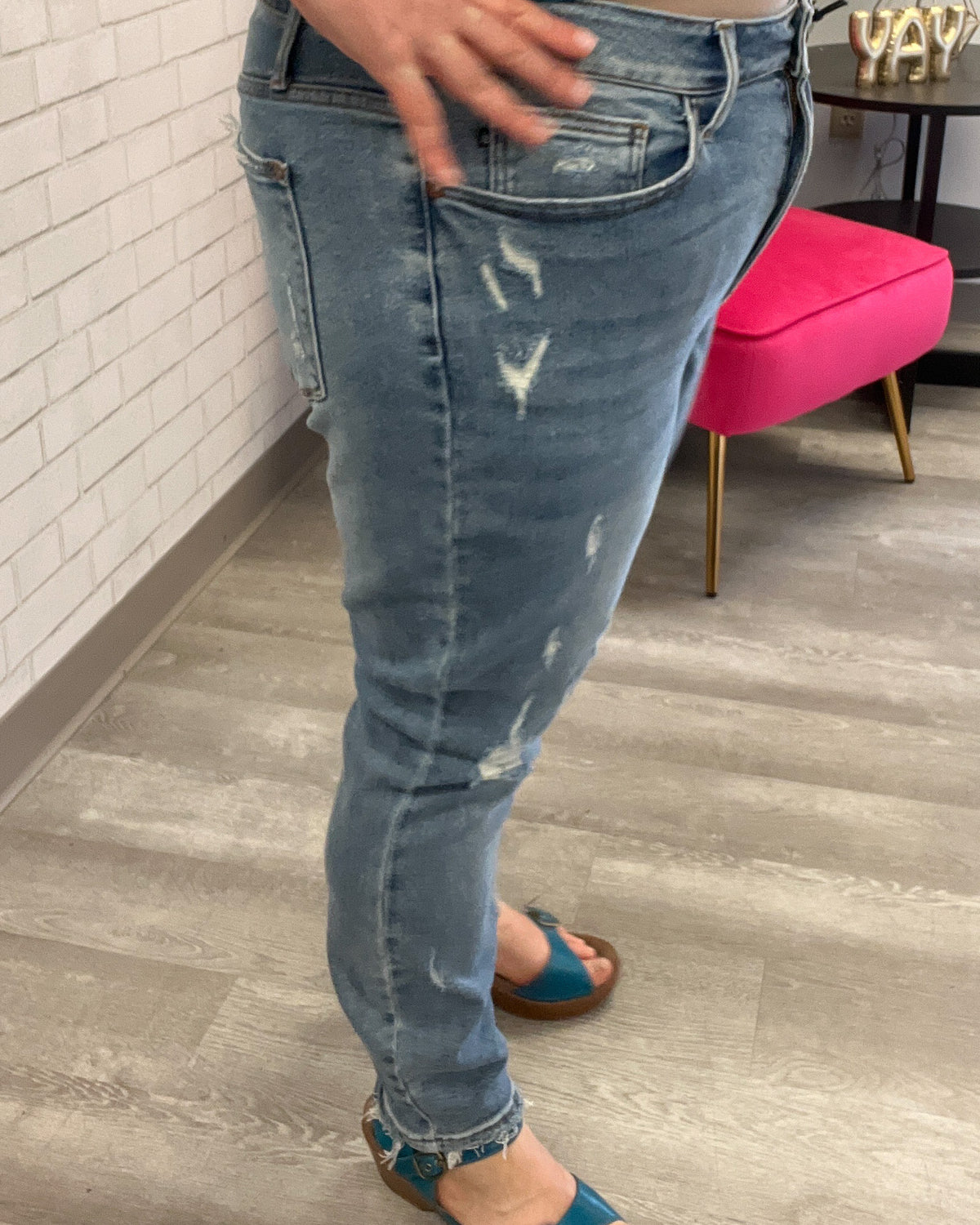 Mineral Washed Relaxed Fit Jean