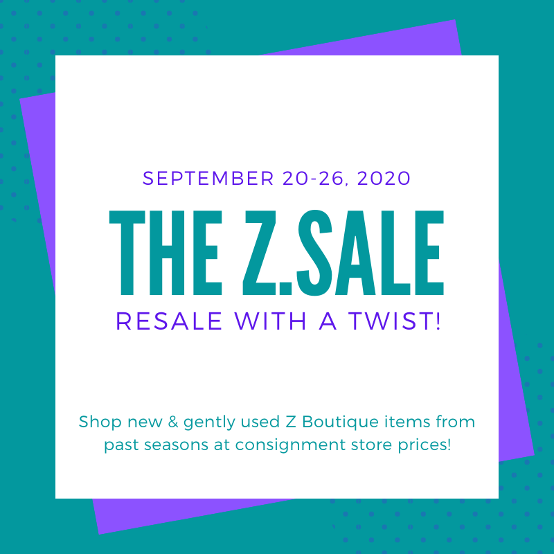 Fall 2020 Z.Sale Details - Z Boutique