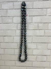 Silver Chunky Beaded Necklace