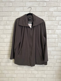 Grey Zip Up - Eileen Fisher