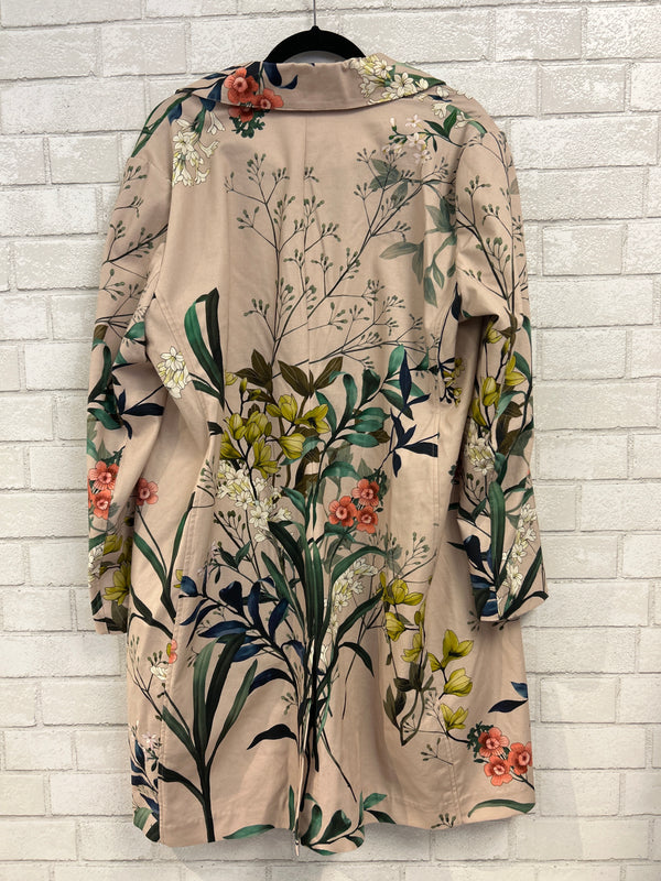 Flower Trench Coat (NWT) - Chicos