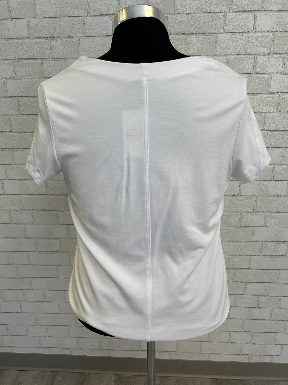 V-Neck Center Seam Tee - J.Jill