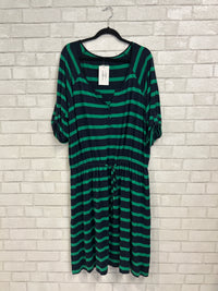 Green & Navy Stripe Dress - Merona