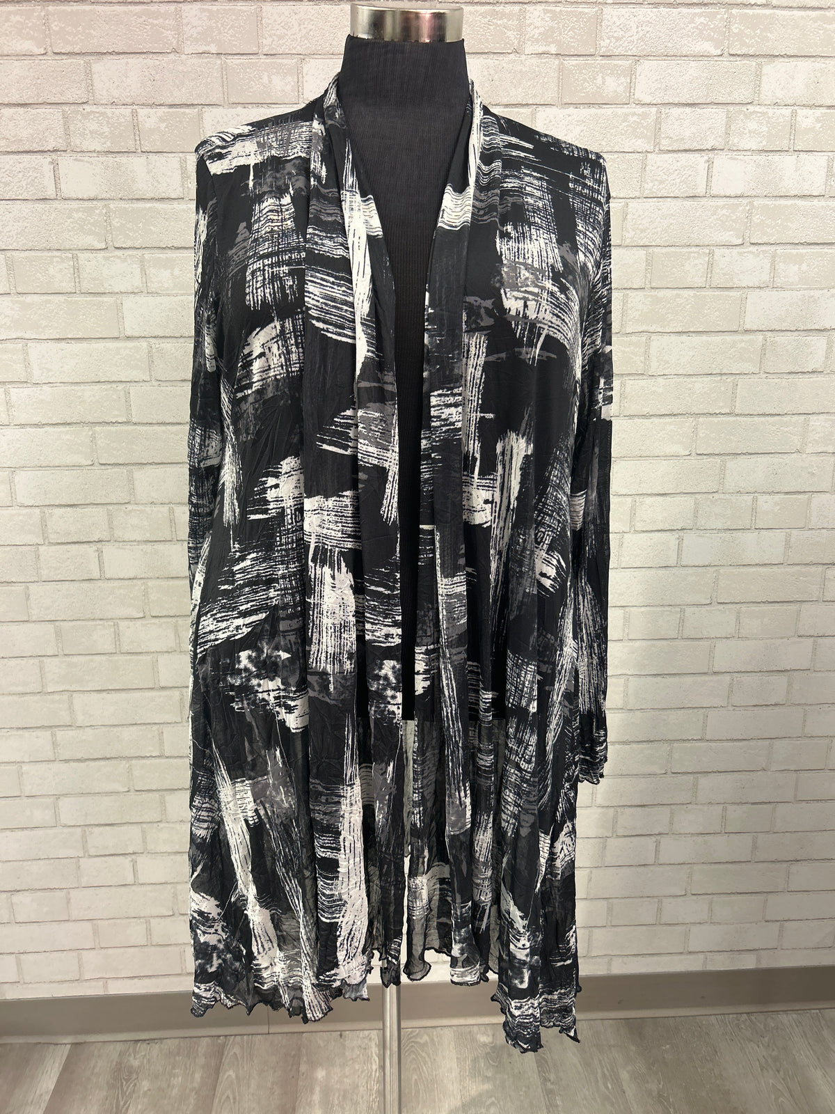Mesh Duster B/W/G - Reina Lee