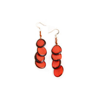 Athea Earrings | Poppy Coral