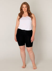 Ava Lace Trim Shorts
