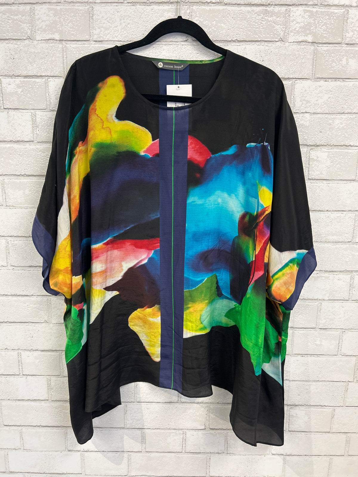 Abstract Printed Topper - Cocoon House