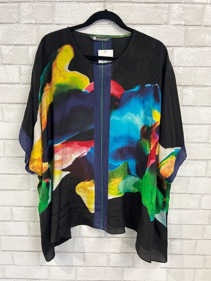 Abstract Printed Topper - Cocoon House