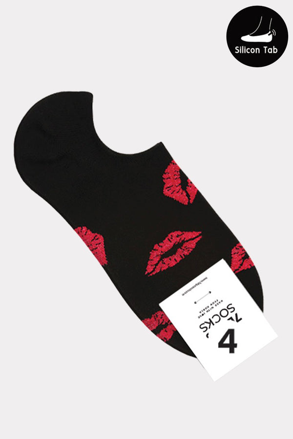 Kiss No Show Ankle Socks