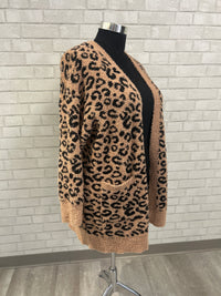 Leopard Cardigan - Time + Tru