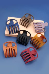 Matte Eye Hair Claw Clip