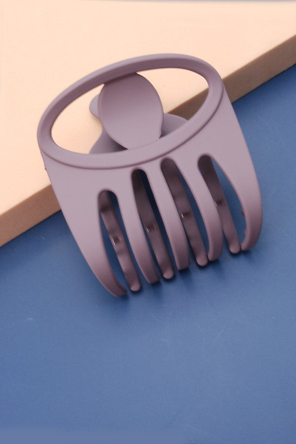 Matte Eye Hair Claw Clip