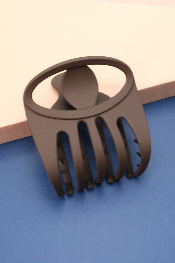 Matte Eye Hair Claw Clip