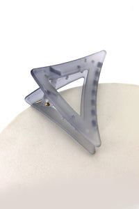 Frosted Translucent Hair Claw Clip