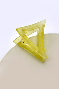 Frosted Translucent Hair Claw Clip