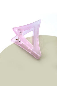 Frosted Translucent Hair Claw Clip