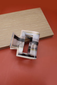 Modern Square Hair Claw Clip