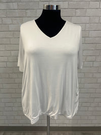 White V-Neck - Yesta