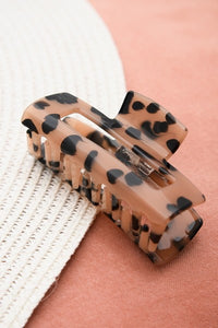 All About Tortoise Marble Hair Claw Clip