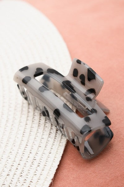 All About Tortoise Marble Hair Claw Clip