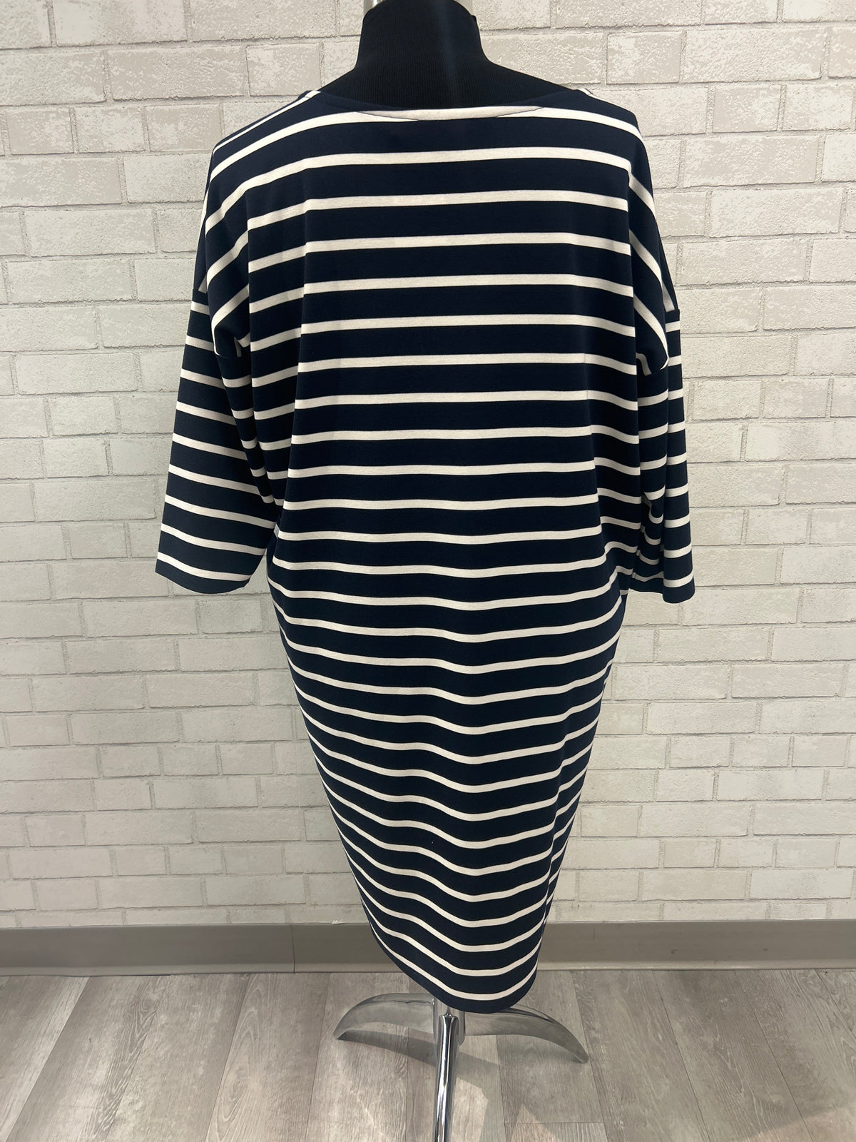 Navy White Stripe Tunic/Dress - BB Dakota