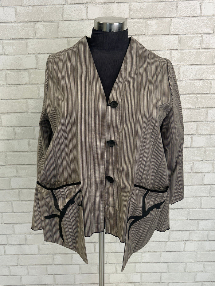 Striped Jacket - Ahni