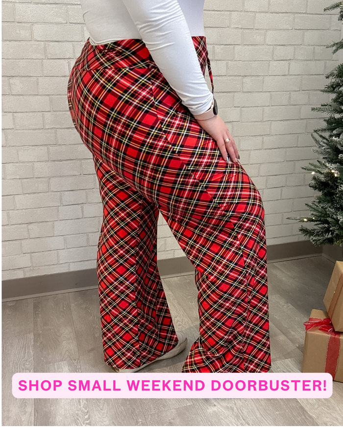 Buttery Soft Pajama Pants | Mixed Plaid