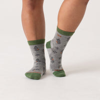 Women's Foliage Lightweight Micro Crew Socks